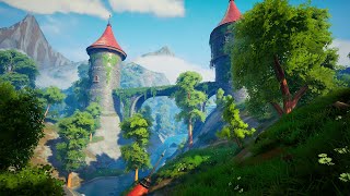 Dreamscape: Tower - Stylized Open-World Environment for Unreal Engine