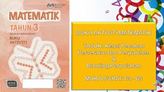 MATEMATIK TAHUN 3 - BUKU AKTIVITI M/S 63 - 65