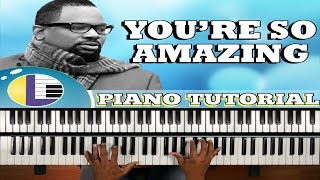 AMAZING Hezekiah Walker PIANO TUTORIAL: How to play AMAZING Hezekiah Walker