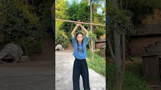 Kungfu china master 22/Hướng dẫn múa gậy #霞光腊月#kungfu #wing chun