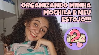 ORGANIZANDO MINHA MOCHILA E MEU ESTOJO 2024!!! — SOPHIA 🩷