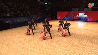 2023 WDSF World Formation Latin Final Hong Kong | Blau Weiss Buchholz Germany