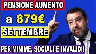 URGENTE: Aumento delle Pensioni Minime Sociali e di Invalidità Confermato! Scopri Tutti i Dettagli..