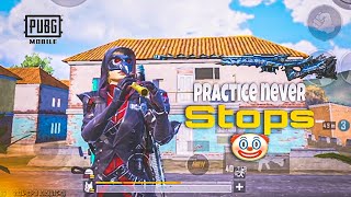 PRACTICE NEVER STOPS 😈✅ 5finger + gyroscope ! Pubg mobile montage