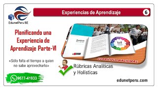 Experiencias de Aprendizaje: Guía 06