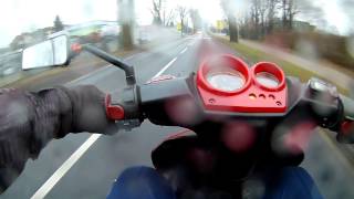 Yamaha Aerox 70cc | Top Performance Black Trophy 70cc | On Board