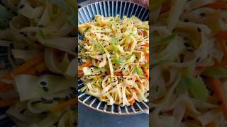 Asian Style Cabbage & Noodles (from the series: Cabbage is seriously underrated)