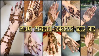 Eid Stylish Mehndi Designs For Girls/Heavy and Simple Mehndi Ideas For party,wedding ceremony 2024