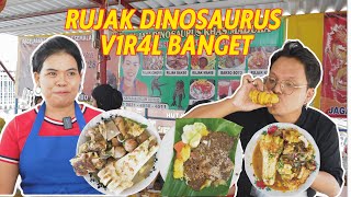 RUJAK DINOSAURUS YANG LAGI VIRAL! HARUS SABAR ANTRI YAA