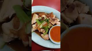 Food : RM7.2 Hainam chicken rice with Tofu. #food #penang #localfood #streetfood