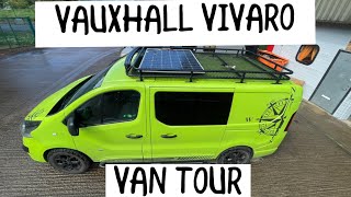 AWESOME VAUXHALL VIVARO CAMPER TOUR - 2022 CAMPER VAN TOURS