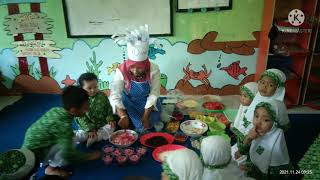 cooking class "salad buah"