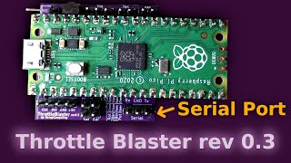 Throttle Blaster rev 0.3: Controllable by serial port