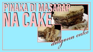 No Bake Dalgona Cake | Lhele and Piken