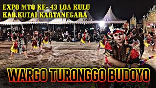 WARGO TURONGGO BUDOYO Acara Penutupan EXPO MTQ Ke-43 Loa Kulu Kab. Kutai Kartanegara