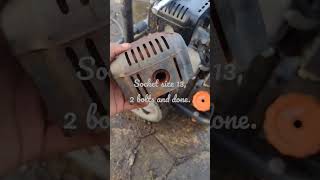 One Wash Generac pressure washer muffler replacement