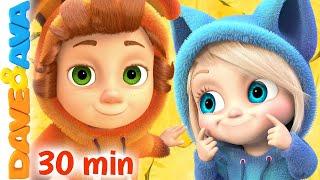 😁 Little Chicks, Five Apples in the Apple Tree & More Baby Songs by Dave and Ava | Nursery Rhymes 😁