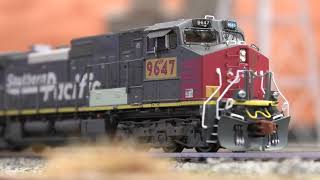 N scale Union Pacific Dash 9 Operations ft BigBoy Excursion