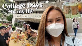 Uni Diaries • Days In My Life 👩🏻‍💻💫 (School Works, F2F & Galas w/ Friends)  | Lexy Rodriguez