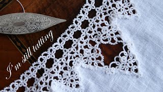 Putting tatted lace to use: Adding bespoke lace to a corset cover