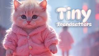 Tiny Trendsetters: Kitten Catwalk for Fall-Winter 2024/25 Fashion!