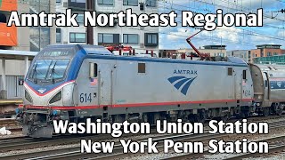 Amtrak Northeast Regional - Washington Union Station to New York Penn Station | New York 2024