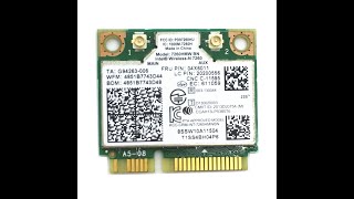 Intel 7260BN 7260 BN HMW 300Mbps 04W3815 Bluetooth Wi-Fi PCIE Card for Lenovo