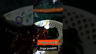 PRAWNS PUNDI !!! (JINGA PUNDI)जिंगा पुंडी #magloreandish#exotic#manglore#yettipundi