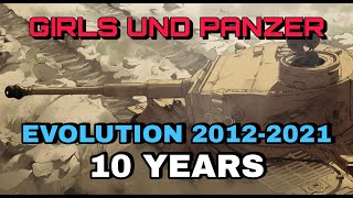 GuP Scenes Evolution 10 YEARS (2012-2021 )