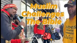 MUSLIM CHALLENGES THE BIBLE PREVIEW( coming soon) 🤜🏾💥🤛🏾 #islam #Christianity #bible #debate