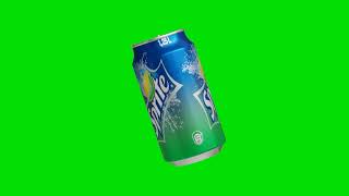 Sprite Soda Can | Green Screen Background