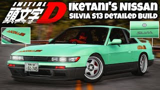 Building Iketani's Nissan Silvia S13 from Initial D (Detailed build) | Car Parking Multiplayer