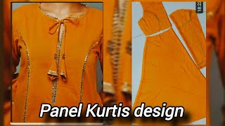 panel kurtis shorts cutting and stitching /by hina kashif subscribe 1k