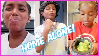 HOME ALONE WITH MY SISTER FOR 24 HOURS! | YOSHIDOLL