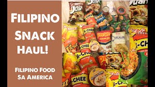 Filipino Snack Haul!