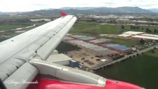 Aterrizaje en Bogota El Dorado - Avianca Airbus A320