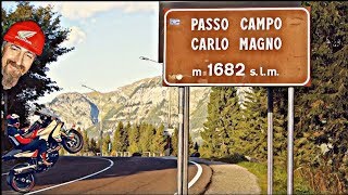 Passo CAMPO CARLO MAGNO Dimaro Madonna di Campiglio- Multistrada 1200 - Crosstourer 1200 - motovlog