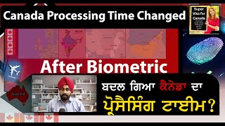 Canada Process Time Changed After Biometric