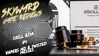 Обзор SKILL RDA by Vapers MD. & Twisted Messes | Показывает скилл