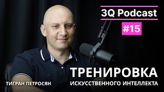 Тренировка искусственного интеллекта - Тигран Петросян - 3Q Podcast #15