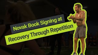 Brandon Novak Book Signing at Recovery Through Repetition