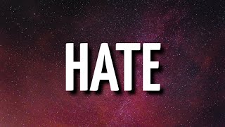 Kahlil4mb - Hate (Lyrics) "I Hate Niggas" [TikTok Song] ft. zee!