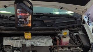 Toyota Prius Oil change Live