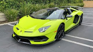 2020 Lamborghini Aventador SVJ Roadster Walkaround + Exhaust (No Talking)(ASMR)