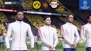 RB LEIPZIG Career mode. Dortmund VS RB LEIPZIG Champions League Quarter Final FIRST LEG!!!