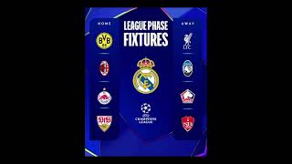 LIGA CHAMPIONS 2024-2025 #championsleague #football