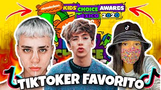 NOMINADOS A TIKTOKER FAVORITO | KID'S CHOICE AWARDS MÉXICO 2020