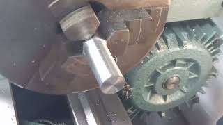 Swinging Arm from the Swinging Sixties Part 2. How to make Pivot Bolts on the lathe. BSA Bantam D7.