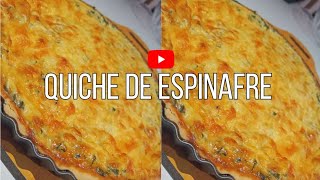 Quiche de Espinafre/Agrião - Ana Arana