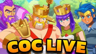 Coc Live And Base Visit | Clash Of Clans Live [Base Visit] Coc Live